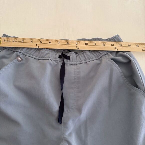 FIGS Small Light Grayish Blue Tansen Men's Jogger Scrub Pants Soft And Comfy - Picture 9 of 14